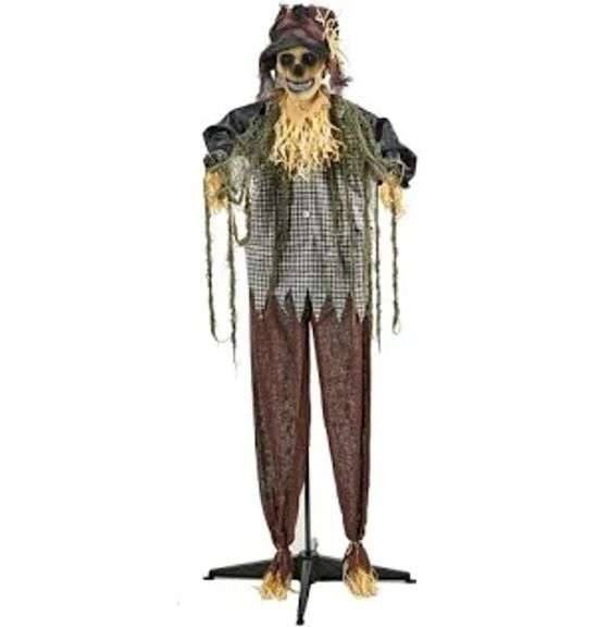 GIANT SIZED ANMATED LED SCARECROW