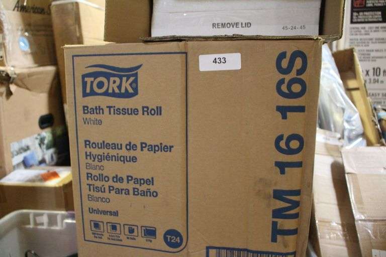 MSRP: $89.99] Tork Septic Safe Toilet Paper White, 100% Recycled, 2-ply ...