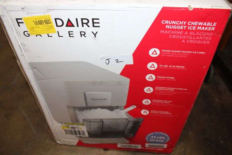 Frigidaire Gallery 44 Lbs. Touchscreen Nugget Ice Maker - Stainless Steel Accent, Efic256, Grey Retail:$249