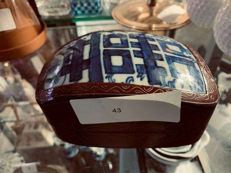 Chinese Shard Wood Box