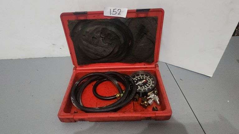 MATCO TOOLS ATG5K TRANSMISSION AND ENGINE OIL PRESSURE TEST GAUGE KIT