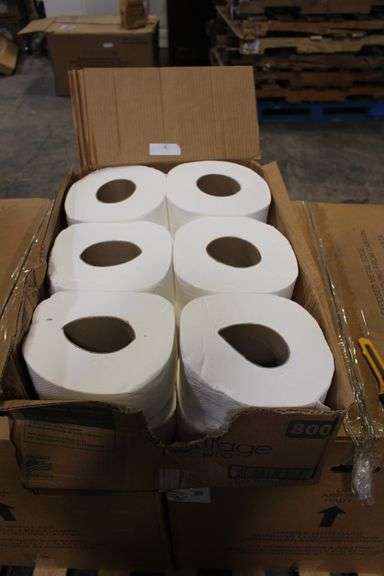 [EXT MSRP: $160.68] General Supply Green Heritage Professional Jumbo Junior Roll Bath Tissue, Septic Safe, 2-Ply, White, 3,4" x 525 ft, 12/Carton