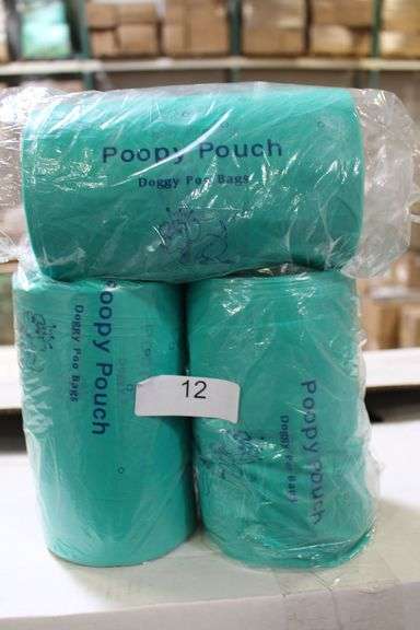 [MSRP: $227.04] Poopy Pouch® Tie Handle Pet Waste Bag, 3 Of The  6  From One Case