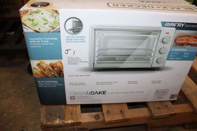 Black+Decker (To3217Ssc) Air Fry Toaster Oven Retail:$85