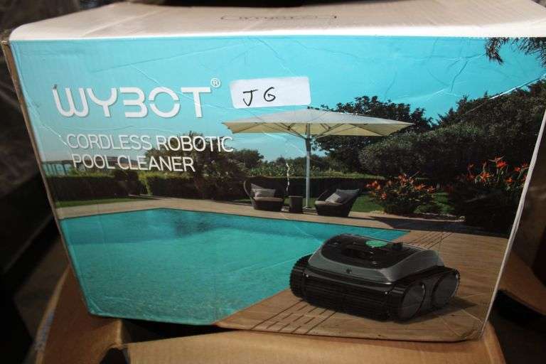 (2025 Upgrade) Wybot C1 Robotic Pool Vacuum For Inground Pools, 150Min Runtime Cordless Pool Cleaner, 4-In-1 Wall & Waterline Cleaning Up To 1,614Sq.Ft, Smart Navigation, App Support Retail:$420