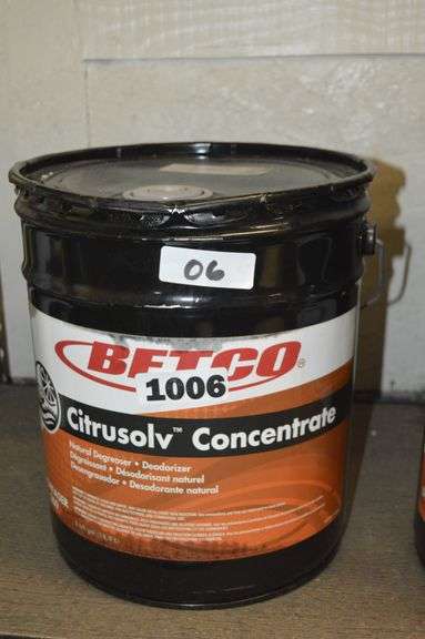 Betco Citrusolv Concentrate Natural Degreaser 5gal