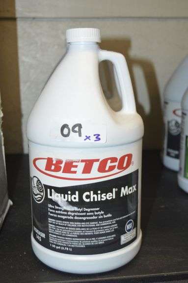 Betco Liquid Chisel Max Ultra Strength Degreaser 1gal