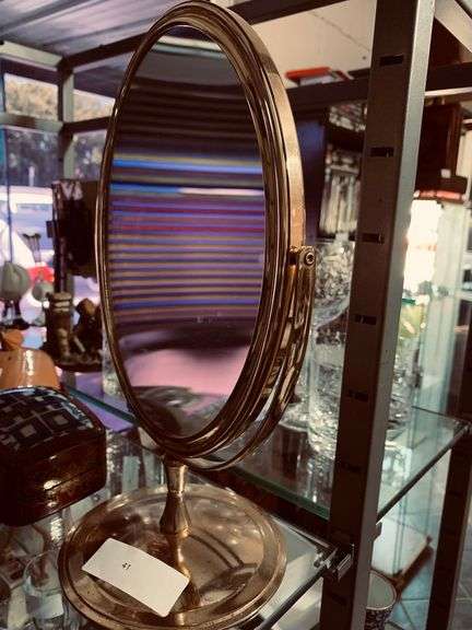 Vintage dual magnifying  Mirror