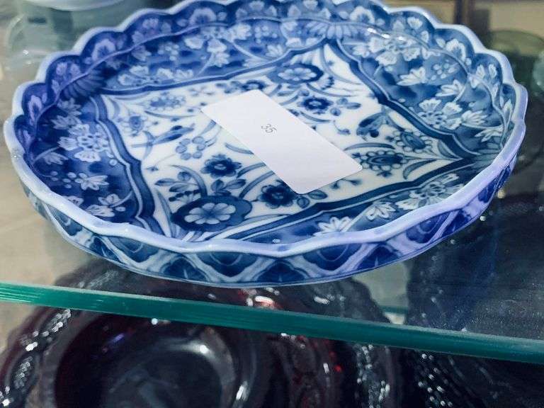 Asian serving platter