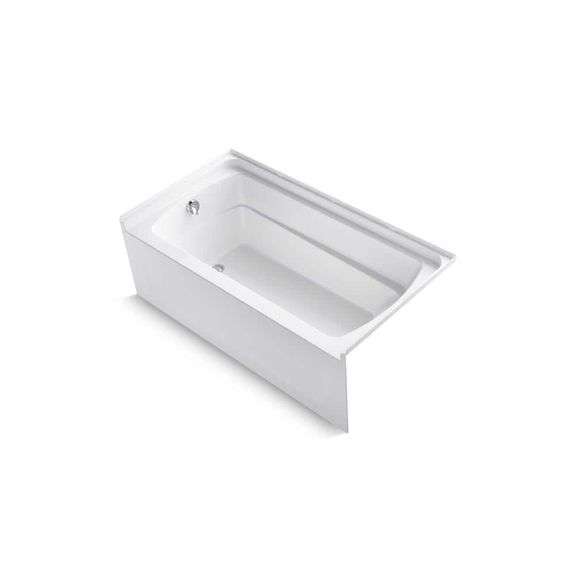 [MSRP: $399.00] 60 in. x 32 in. Soaking Bathtub with Left Drain in White