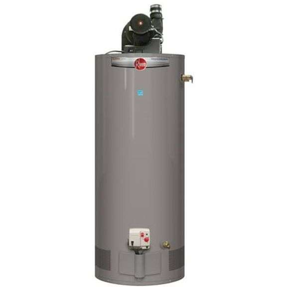 [MSRP: $1,292.20] RHEEM Gas Water Heater,50 gal.,42,000 BtuH PROG50-42N RH67 PV [Cosmetic Damage- Ding And Dent]