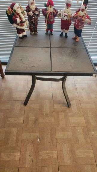 PATIO TABLE, TILE TOP, VERY STURDY