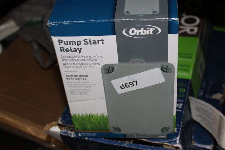 Orbit 57009 Pump Start Relay - Gray Retail:$47 - Auction HUB Texas