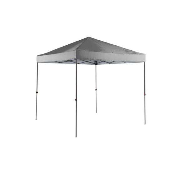 [MSRP: $109.00] 8 ft. X 8 ft. Grey Straight Leg Instant Canopy Pop Up Tent Sto-N-Go