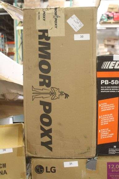 [MSRP: $1,144.00]  4.5 Gal. Gray Gloss 2 Part 900 sq.ft. Epoxy Kit Interior/Exterior Concrete Basement & Garage Roller Floor Paint Coating [Only Part 2 Of Process]