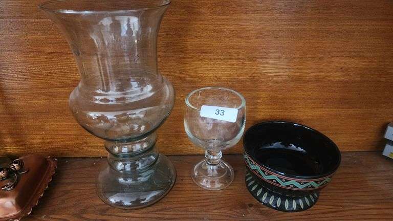 HOME DÉCOR GLASSWARE DISPLAY CONTAINERS