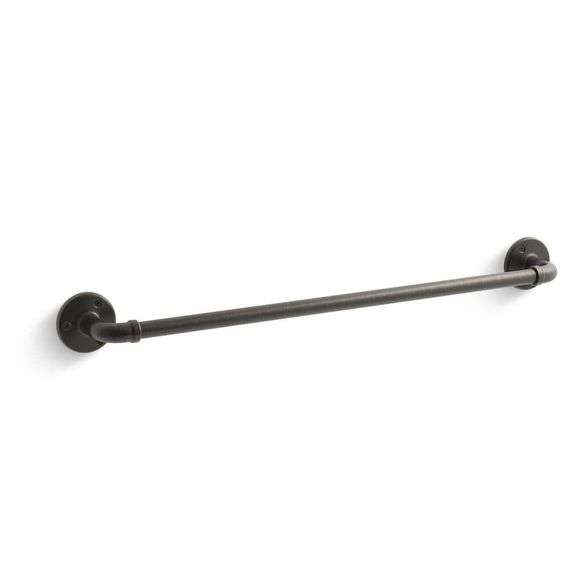 [MSRP: $25.72] Worth 24 in. Wall Mount Towel Bar in Oil-Rubbed Bronze