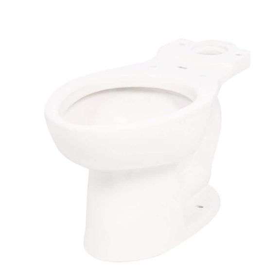 [MSRP: $74.63] American Standard Cadet Standard Height White 12-in Rough-In Pressure Assist Elongated Toilet Bowl
