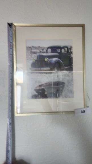 HOME DECORE VINTAGE PICTURE IN FRAME