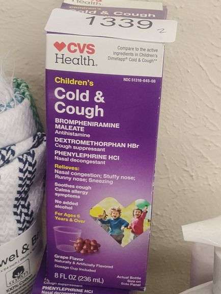 Example Kids Cvs CVS Health Children's Cold & Cough Grape Flavor, 8 FL OZ. This grape ...