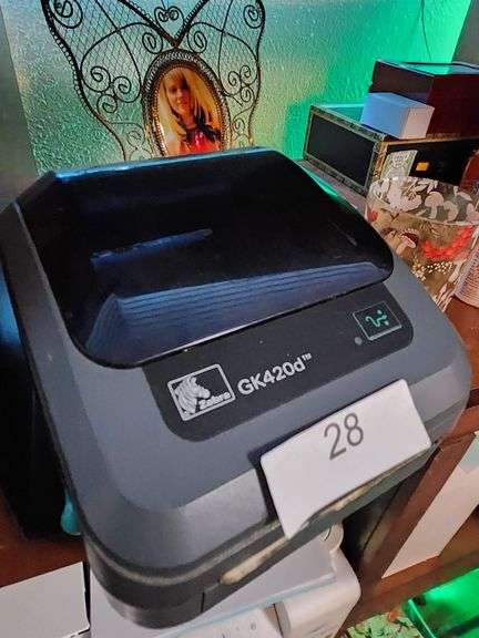 ZEBRA GK420D HIGH SPEED THERMAL PRINTER $120
