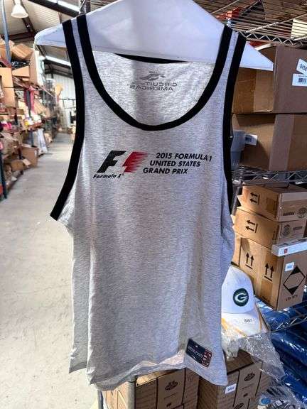 NEW FORMULA 1 TANK TOPS WITH GRAPHICS