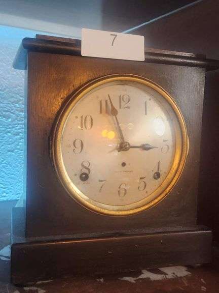 ANTIQUE SETH THOMAS ART DECO WESTMINSTER MANTLE CHIME CLOCK/CLASSIC MEDBURY ..$120