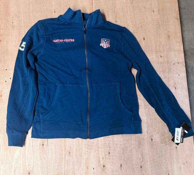 NEW FORMULA 1 US GRAND PRIX ZIPPERED JACKETS