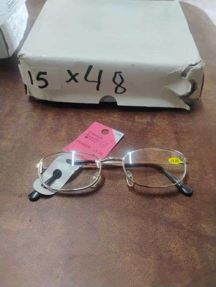 Reader Wear Reading Glasses . These are non-prescription reading glasses designed to aid vision for close-up tasks with a magnification. - $9.99