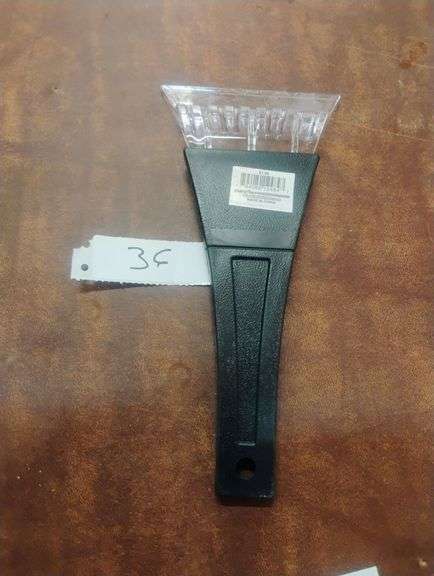 Novelty Inc. Ice Scraper. A tool designed for effectively removing ice and frost from vehicle windshields and windows. - $1.99