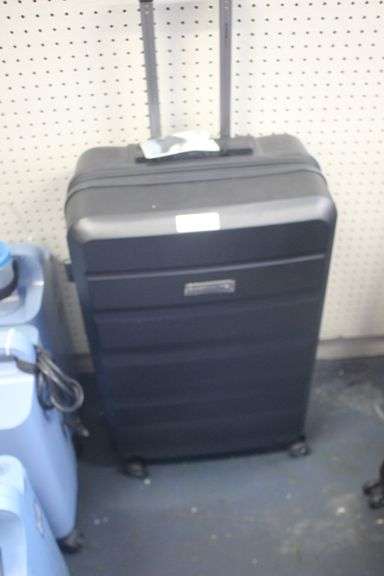 SWISSBRAND EXPANDABLE HARDSIDE LUGGAGE WITH SPINNER WHEELS