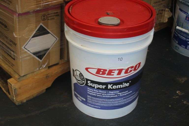 BETCO SUPER KEMITE HEAVY DUTY DEGREASER (5 GAL) $117.06