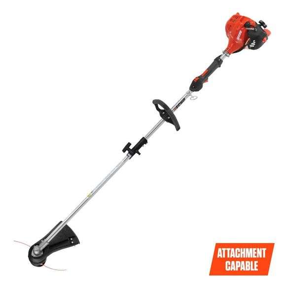 [✓] [MSRP: $269.00] ECHO 21.2 cc Gas 2-Stroke Attachment Capable Straight Shaft String Trimmer with 17 in. Swath and Speed-Feed Quick Reload Head [Used]