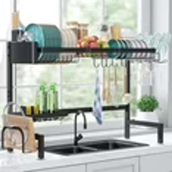 OVER THE SINK DISH DRYING RACK $34.99