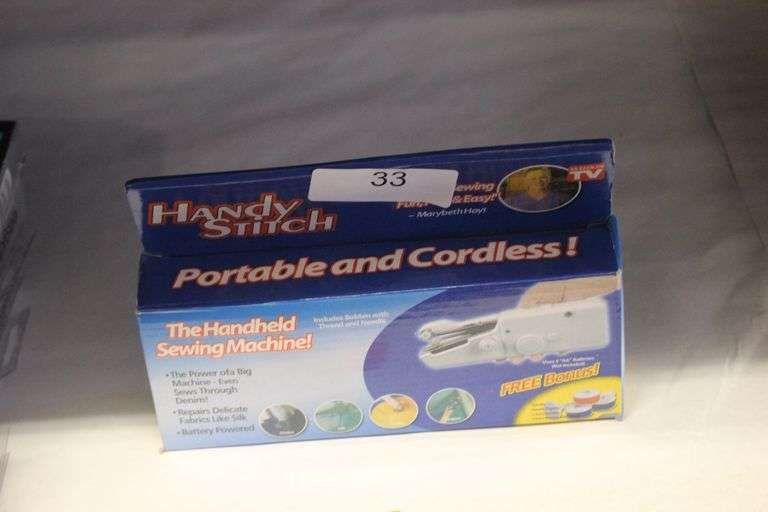 HANDY STITCH HANDHELD COMPACT SEWING MACHINE