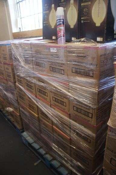 HOMEBRIGHT DISINFECTANT SPRAY 6 OZ $5.99 each (selling by the bottle. this is a pallet)