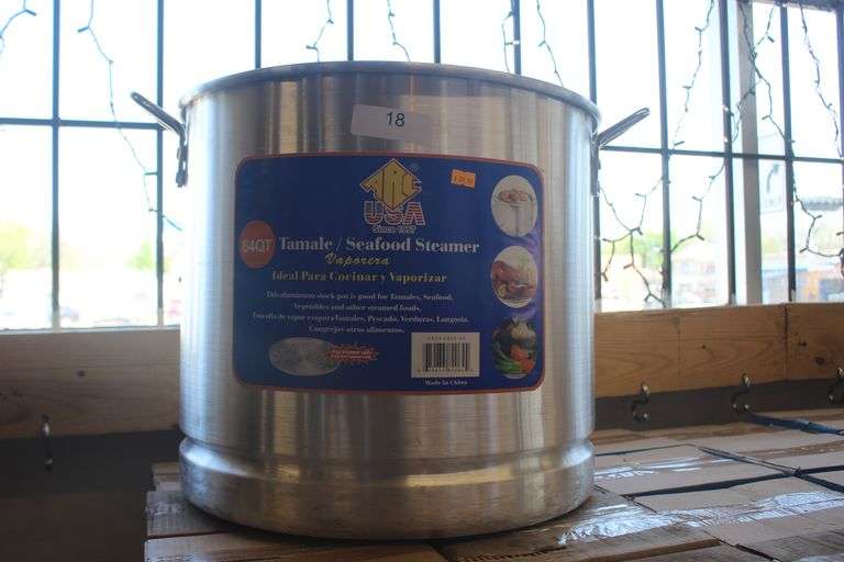 ARC USA 64 QT TAMALE/SEAFOOD STEAMER
