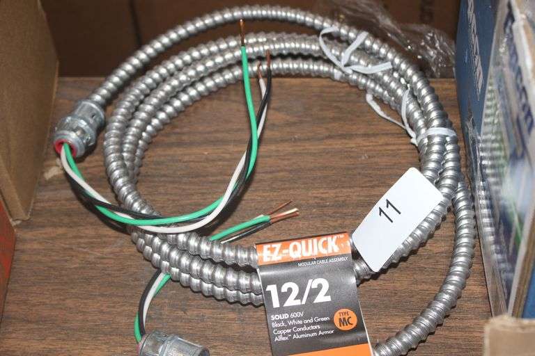 SOUTHWIRE EZ-QUICK 8' 12/2 MC MODULAR CABLE ASSEMBLY