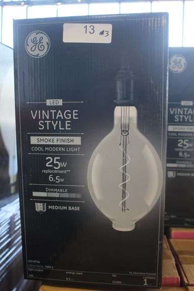 GE LED VINTAGE STYLE DIMMABLE 25W BULB - SMOKE FINISH $49.99 at target