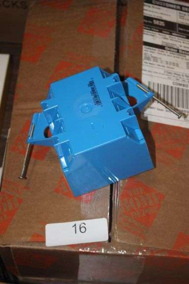 CARLON B232A GANG ADJUSTABLE NEW WORK NON-METALLIC OUTLET BOX