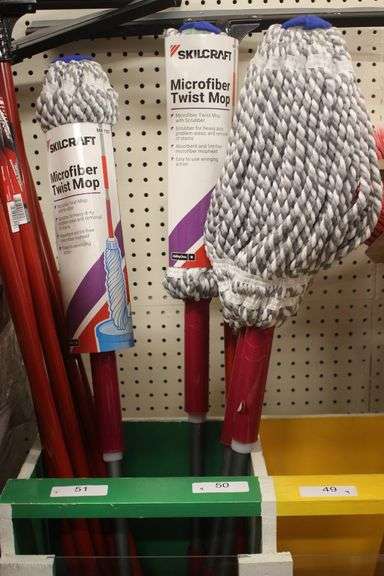 SKILCRAFT COMMERCIAL MICROFIBER TWIST MOP