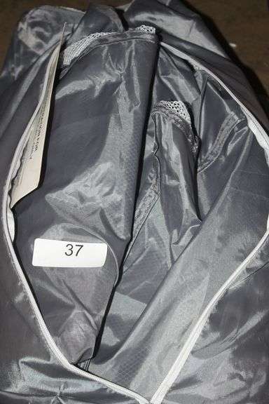 GRAY PORTABLE PLAY PEN