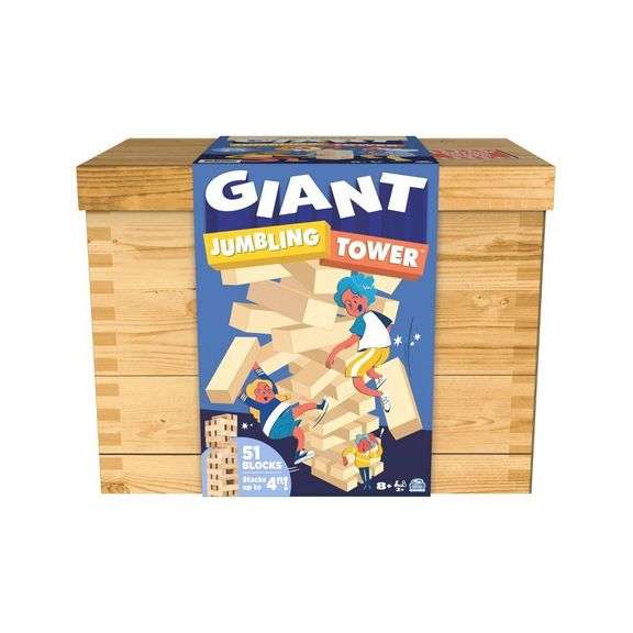 [EXT MSRP: $119.98] Cardinal Games Giant Jumbling Tower