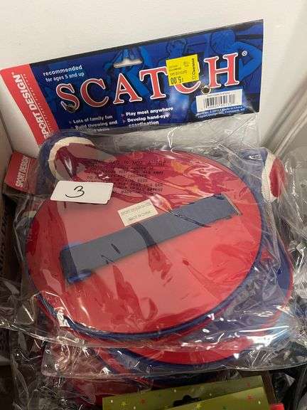 SCATCH BALL GAME SET