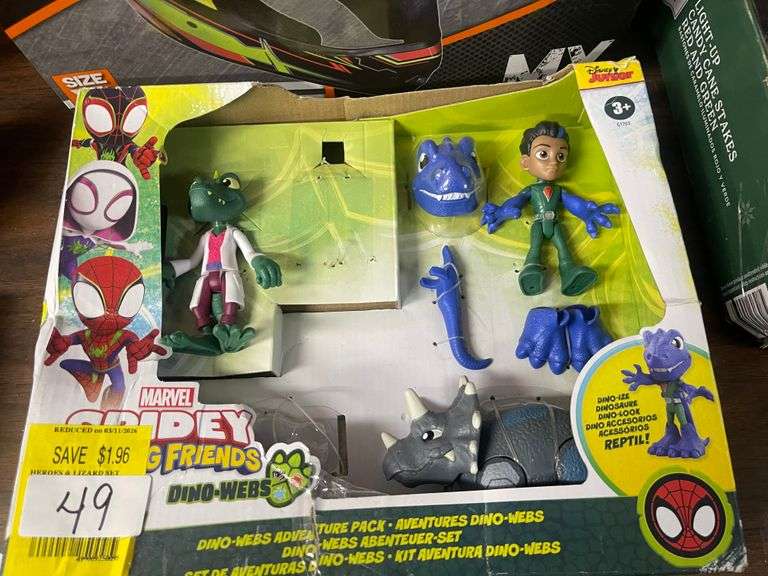 SPIDEY TOY SET NOT COMPLETE