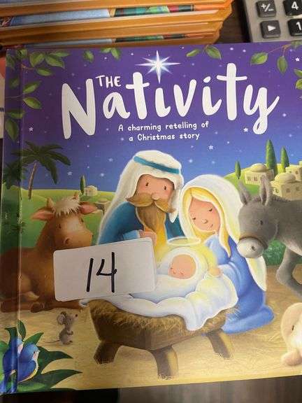 THE NATIVITY STORY BOOK LOT OF THREE