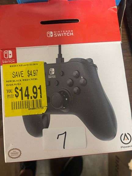 NINEENDO SWITCH WIRED CONTROL