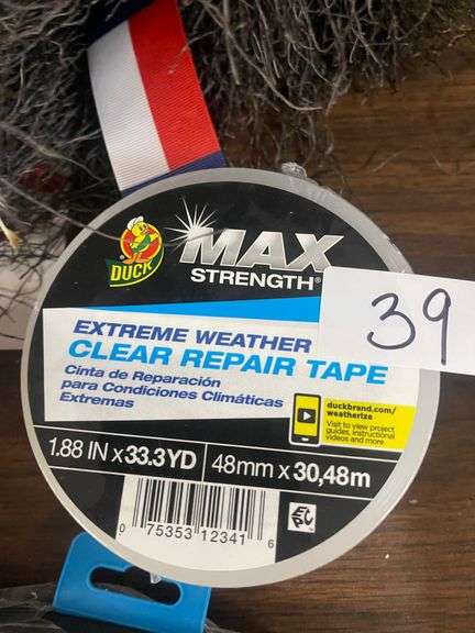 EXTREME WEATHER CLEAR REPAIR TAPE