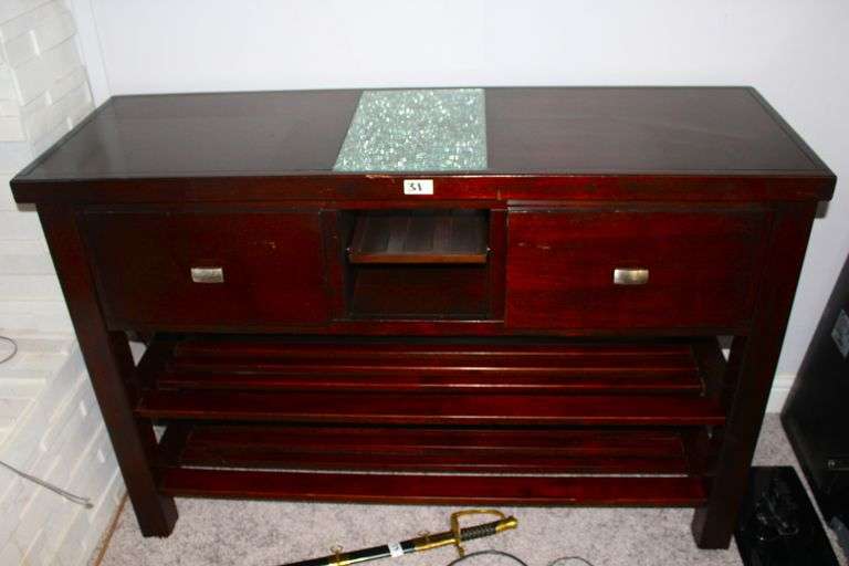 ELEGENT WOOD CONSOLE EST 379.00