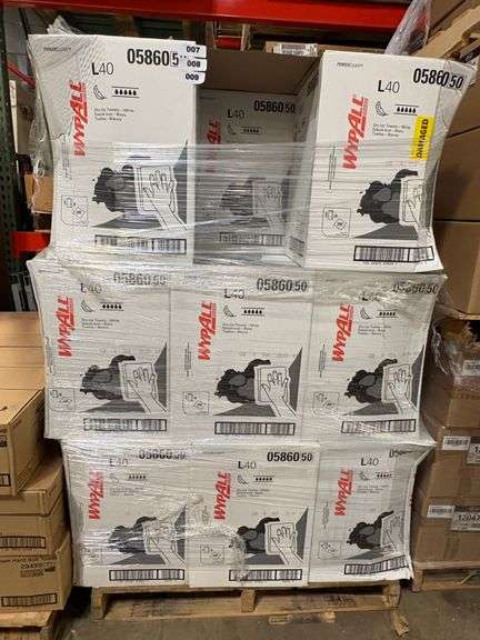 [EXT MSRP: $1,117.89] WypAll L40 Towels  Dry Up Towels  19 1/2  x 42   White  200 Towels/Roll -KCC05860